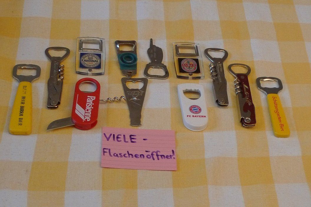 Apribottiglie & Tappi per chiusura: VIELE-Flaschenöffner! – Usato da Bern venduto da bn1640