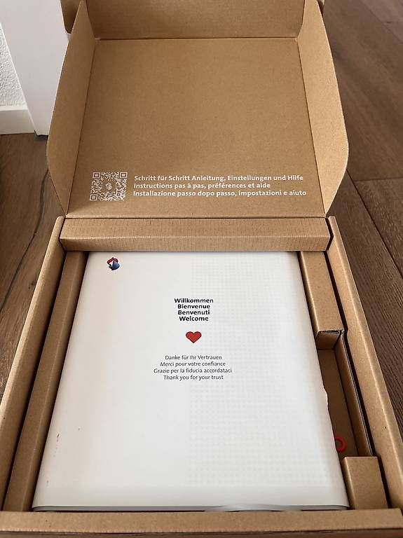 Swisscom Modems & Routeurs: Swisscom internet-box 5 neu und original verpackt – Neuf avec emballage d'origine à Steffisburg par car_qwr6 1