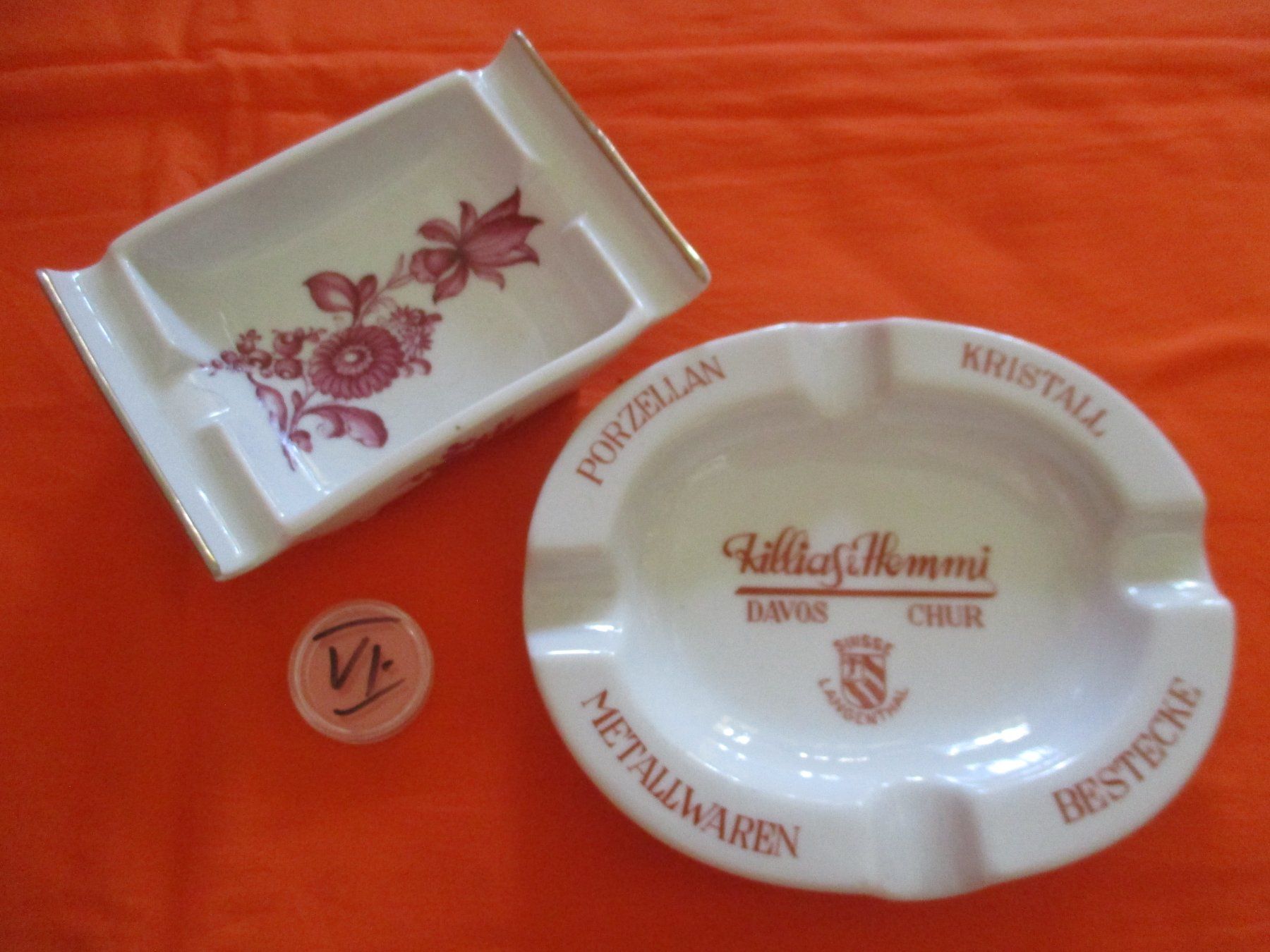 Portacenere: Aschenbecher Langenthal 1940 1949 – Usato da Birsfelden venduto da alles-muss-raus
