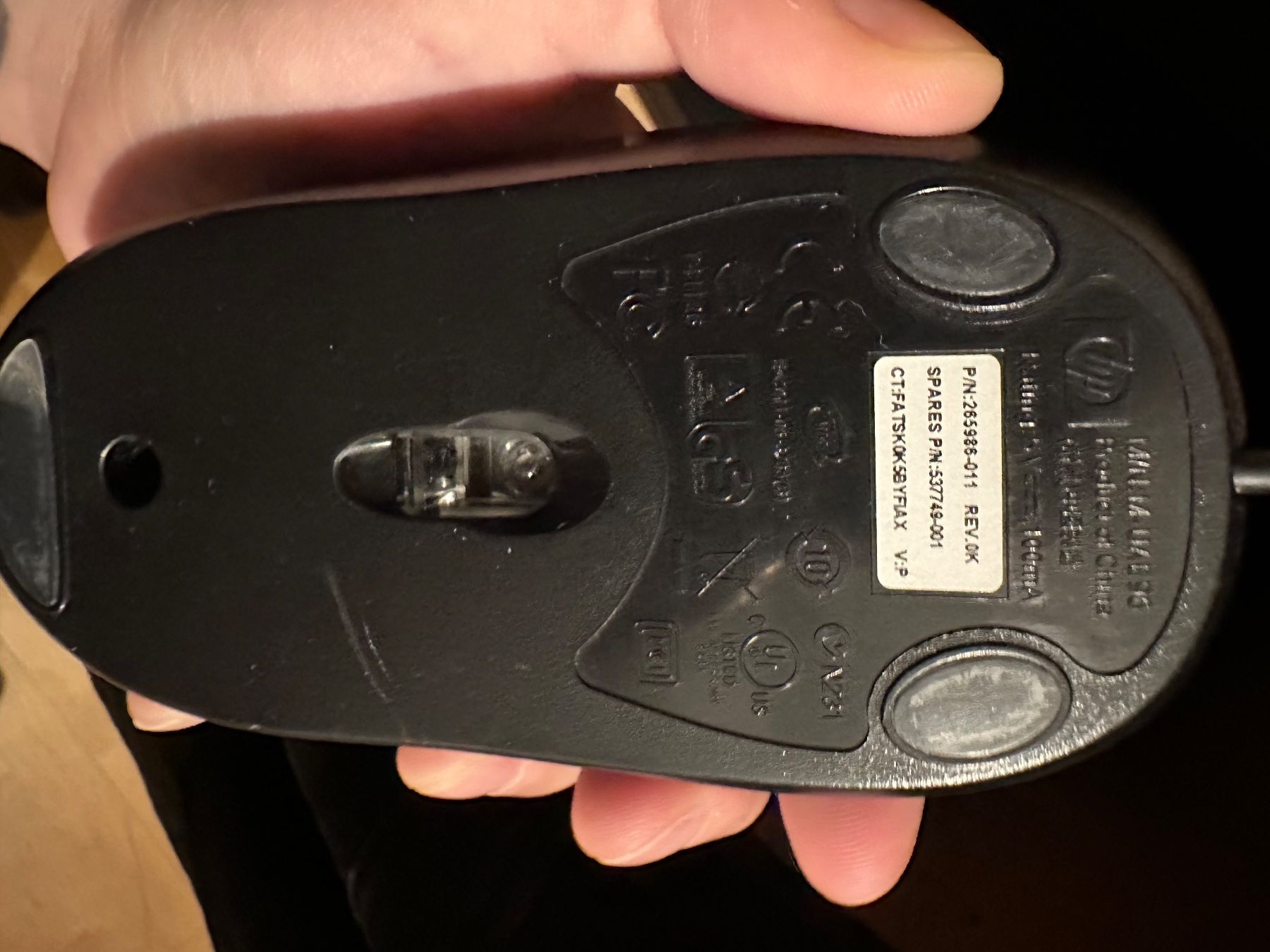 Hewlett Packard Mouse: Souris filaire HP – Usato da Le Lignon venduto da Crocogril 1