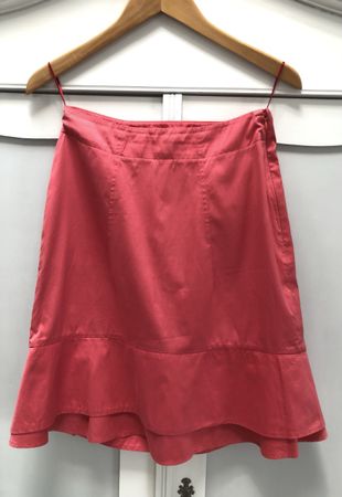 Jil Sander Rock, Gr. 34, korallrot