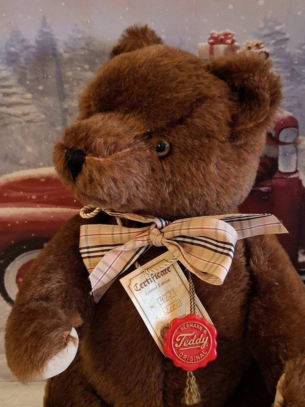 Giocattoli: HERMANN TEDDY BAER CHOCOLATE MOHAIR LIM.EDITION – Nuovo (secondo la descrizione) da Gretzenbach venduto da schibaya 1