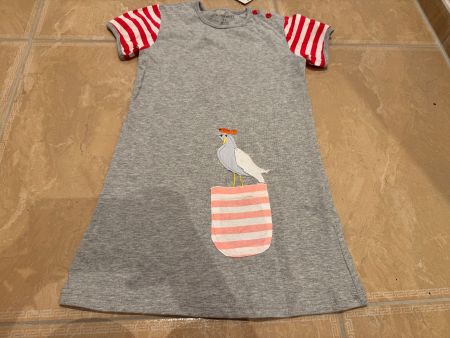 neues süsses Sommer Vogel Kleid, 5J 110