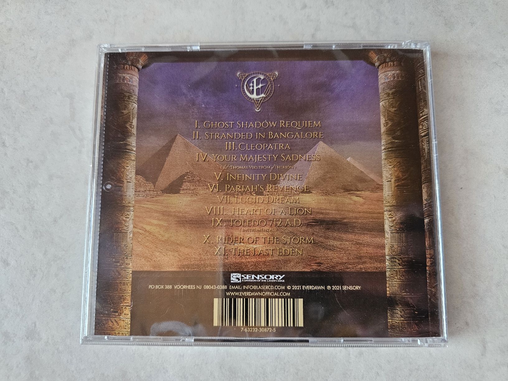 CDs: Everdawn  -  Cleopatra  /  Fabrikneu – Neu und originalverpackt aus Schneisingen von backstore24 1