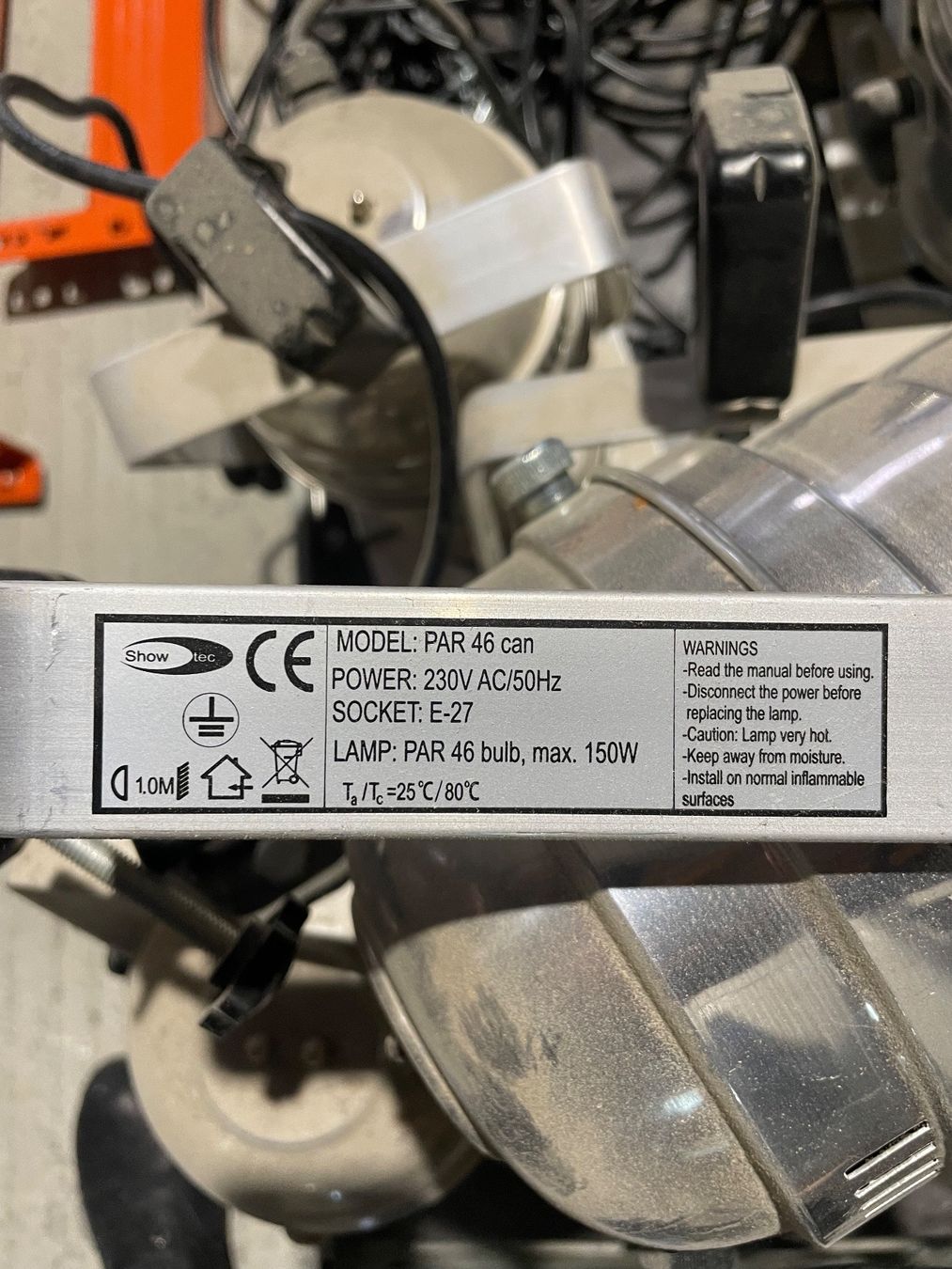 Showtec Lampade: Showtec PAR-46 Spot E-27 silber – Usato da Stetten AG venduto da d.r82 1