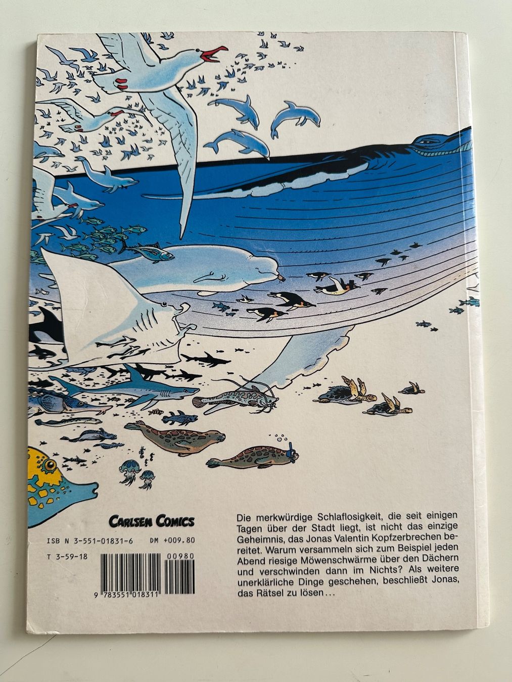 Fumetti: JONAS VALENTIN BAND 1 - DER TRAUM DES WALS – Usato da Münsingen venduto da Ganjam 2