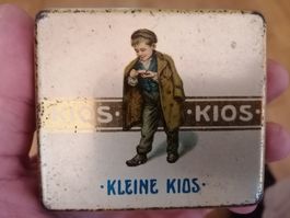 Antike Blechdose Kios, kleine Kios, 20 Zigaretten