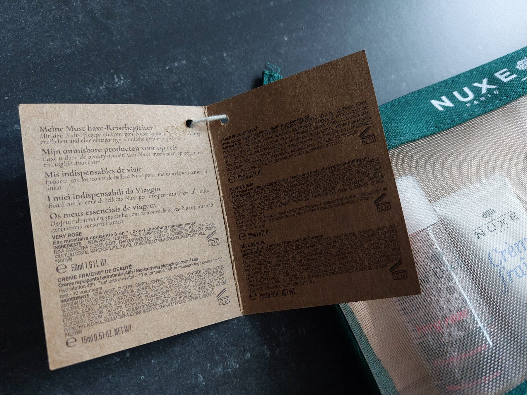 Nuxe Sonstige Körperpflege: Nuxe Reisepflegeset – Neu und originalverpackt aus Siebnen von LastChanc2 1