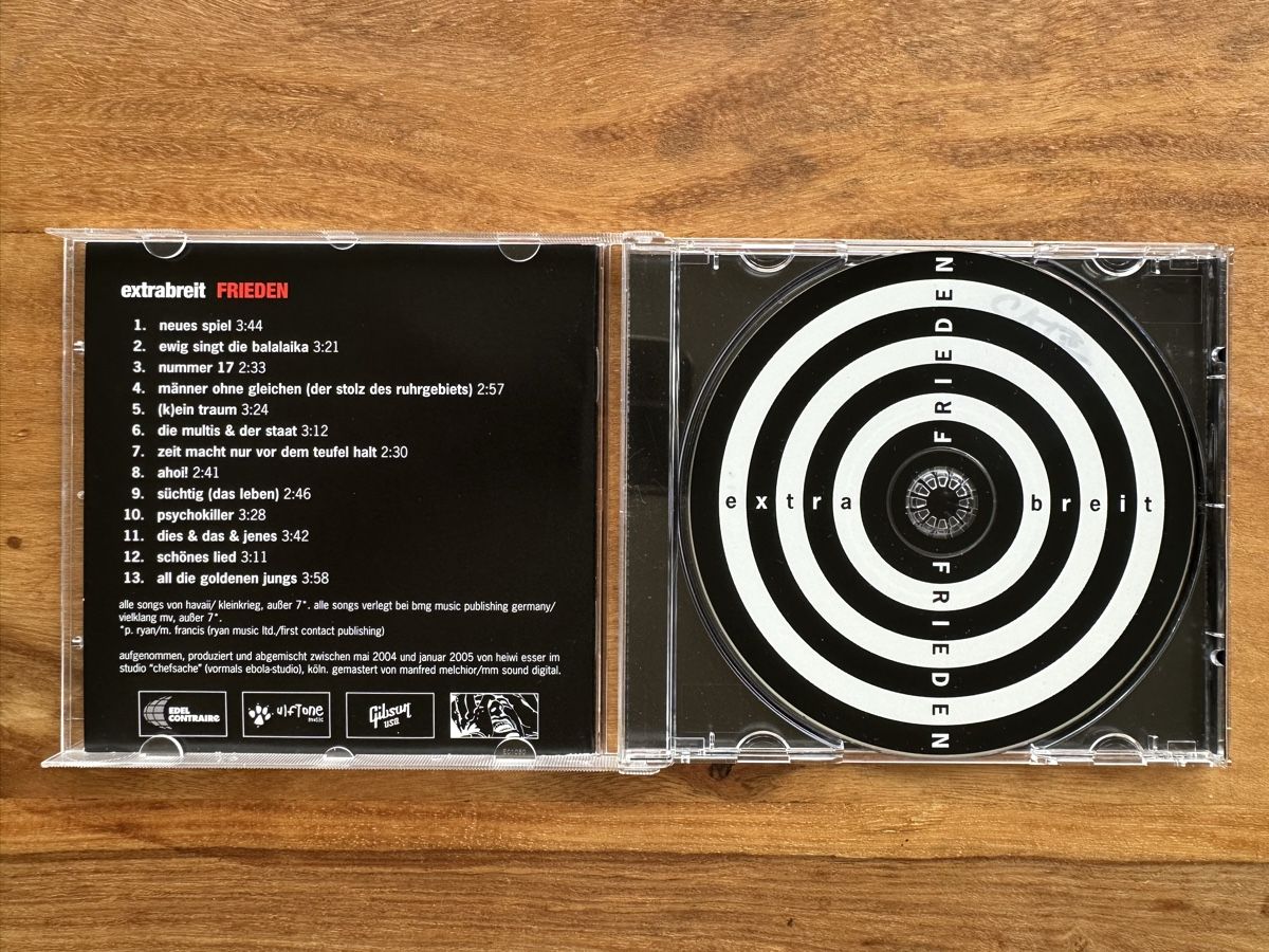 CD: Extrabreit – Frieden – Usato da Horgen venduto da flyingpenguin2000 1