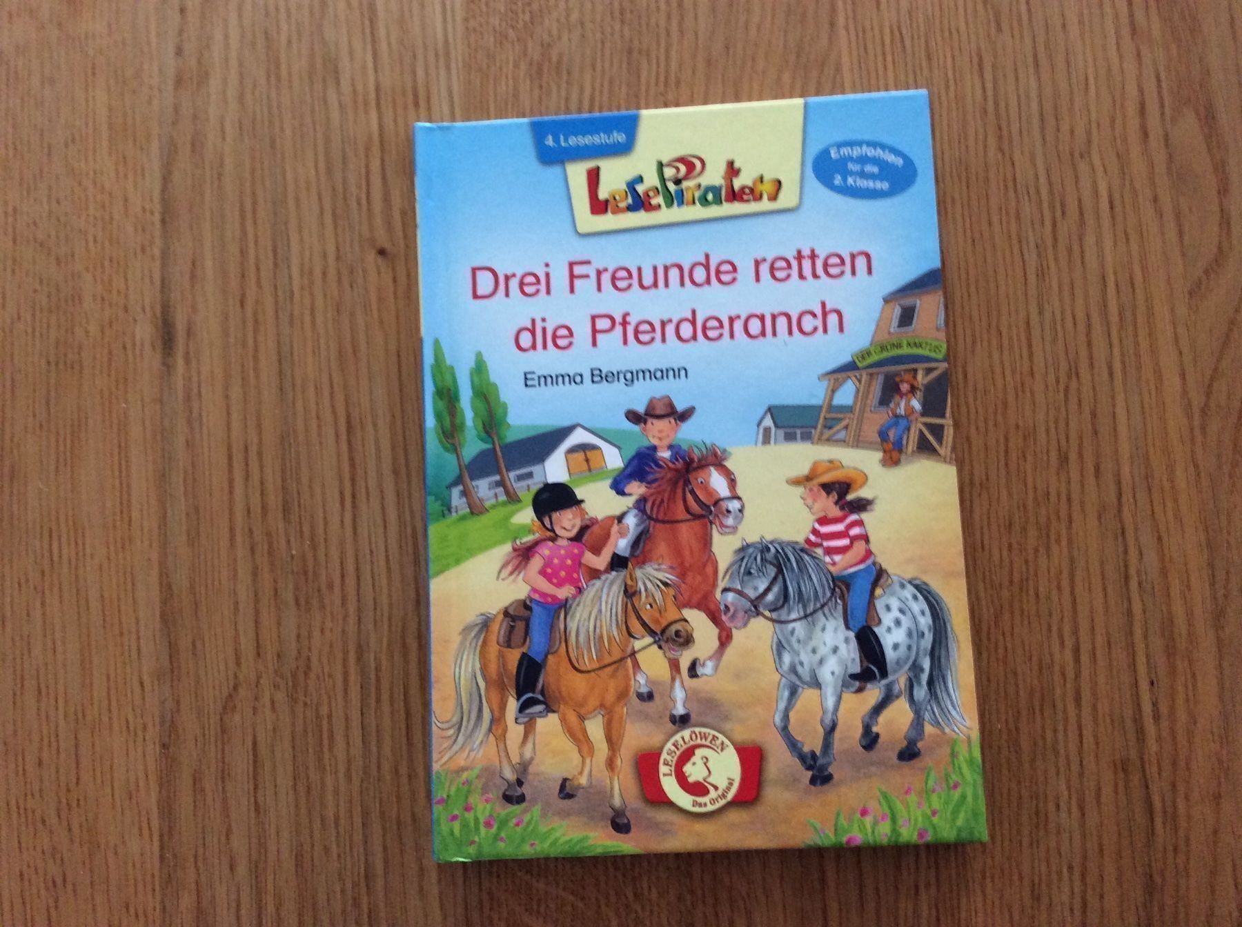 Libri: Drei Freunde retten die Pferderanch – Nuovo (secondo la descrizione) da Wetzikon ZH venduto da Libelle01