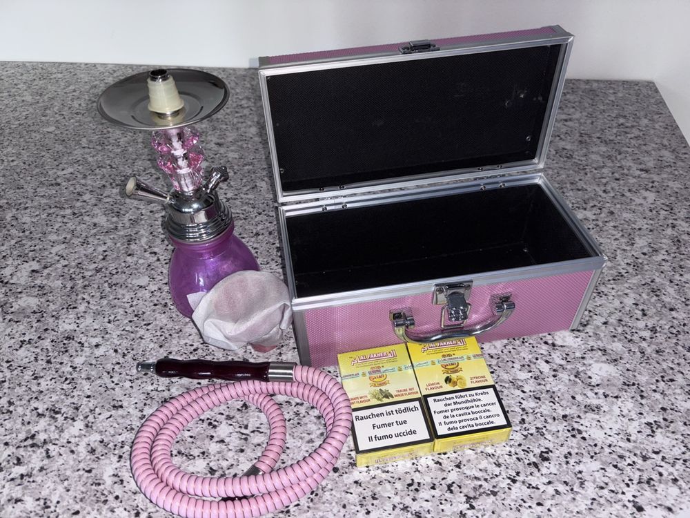 Pink Shisha mit Koffer und Aroma - Neu (Neu (gemäss Beschreibung)) in ...