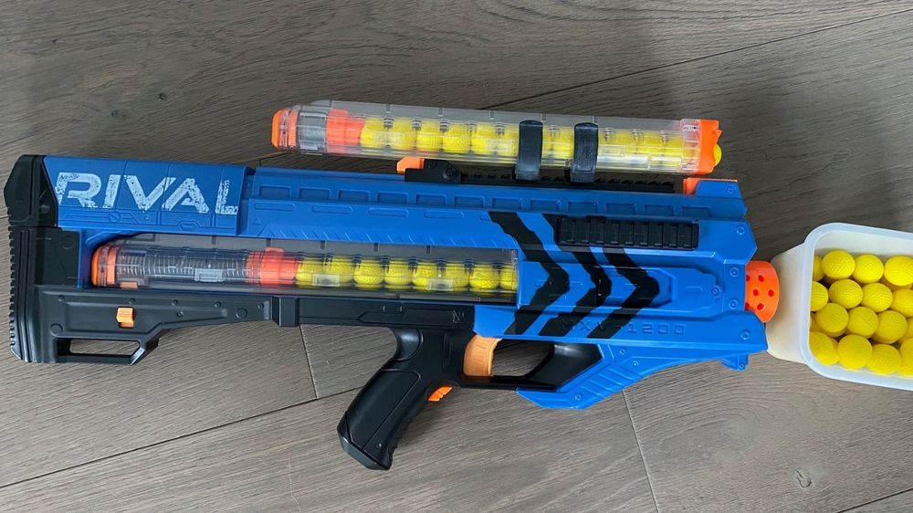 Nerf Rival Zeus MXV-1200 Blaster, Blau. | Kaufen auf Ricardo