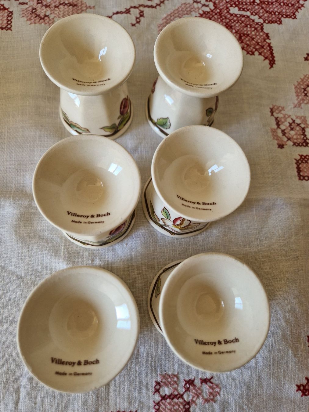 Villeroy & Boch Sonstiges Geschirr: 6x Eierbecher Villeroy & Boch Portobell0 – Neu (gemäss Beschreibung) aus Bern von Antikbatik 3