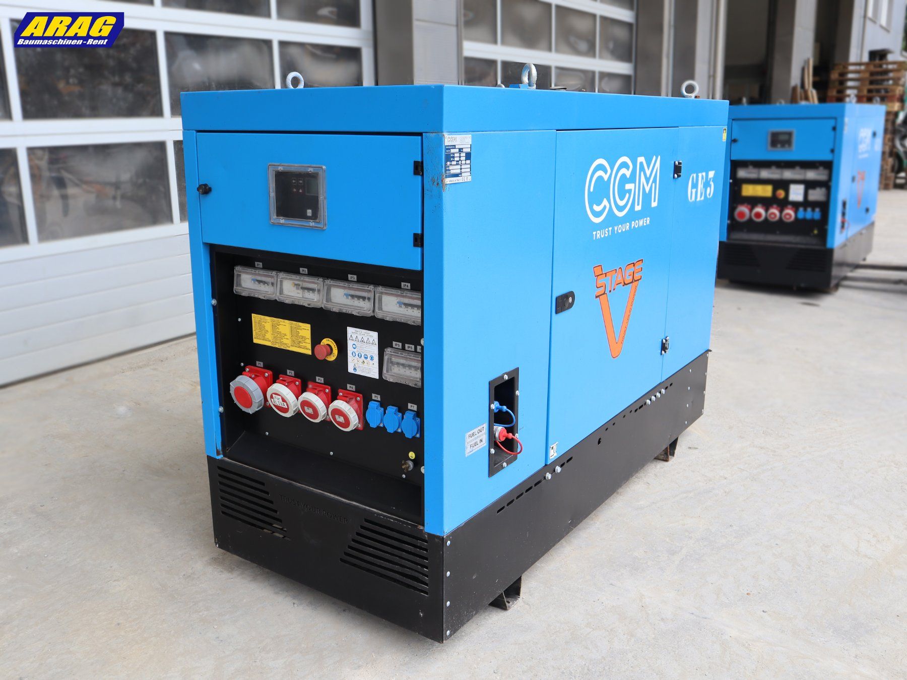Generatori di corrente: CGM V35Y Notstromaggregat – Usato da Hasle LU venduto da Arag08 5