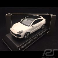 Porsche Cayenne turbo S e-hybrid Coupé carraraweiss 1:43