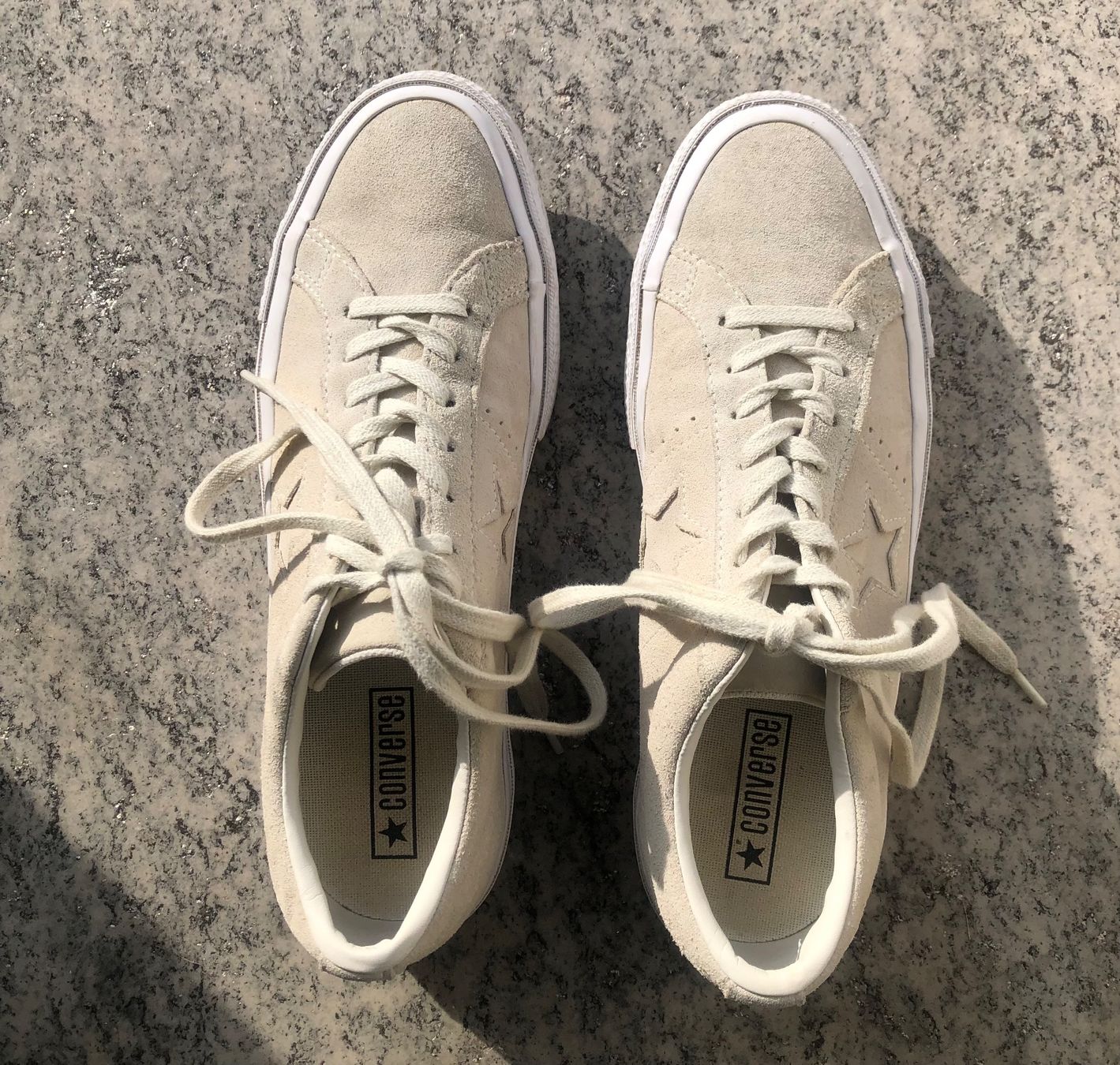 Converse Scarpe da donna: Converse One Star ox - suede beige - 41 – Nuovo (secondo la descrizione) da Lausanne venduto da ami_jjt5 1