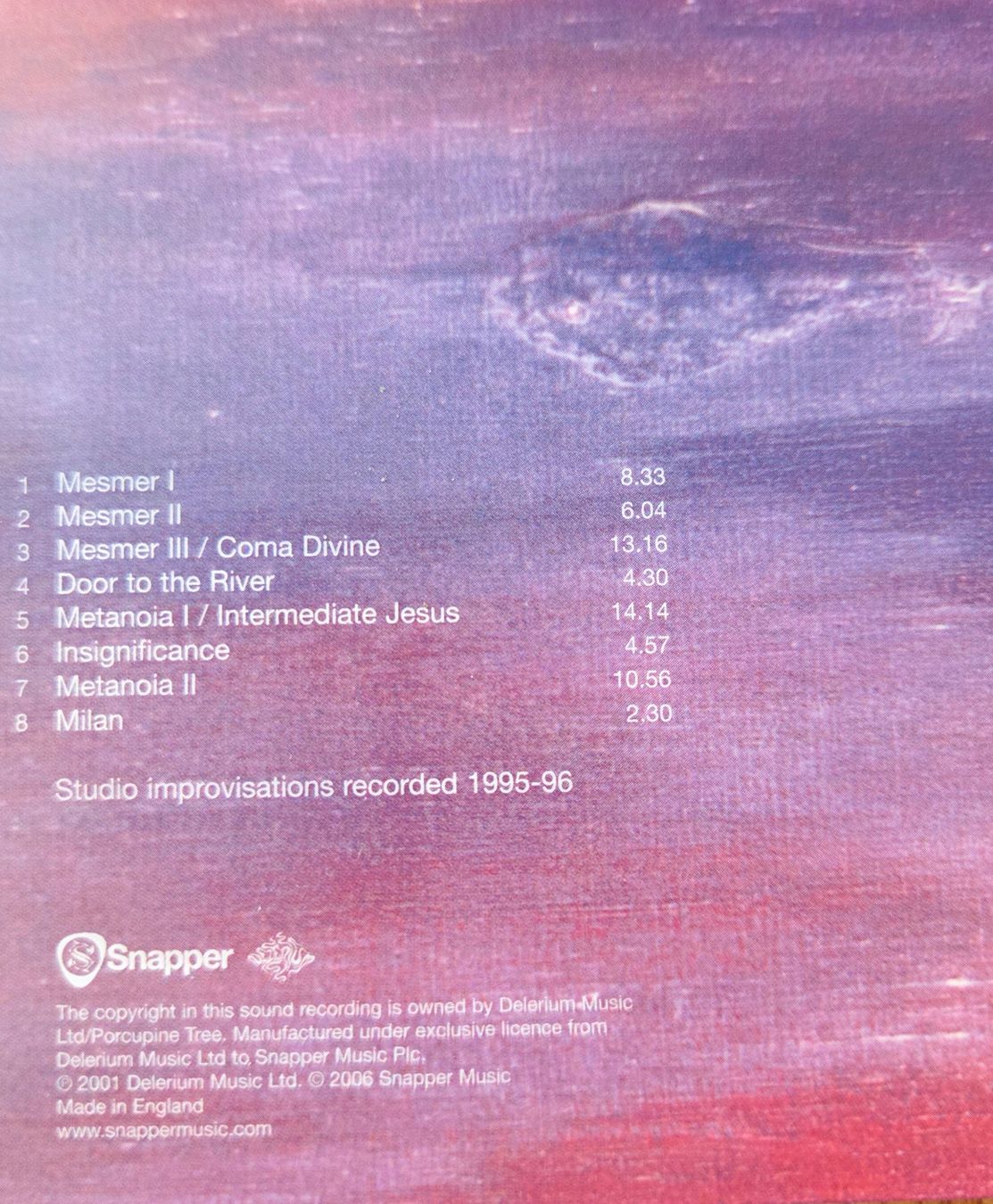 CDs: Porcupine Tree - Metanoia - Digipack – Neu (gemäss Beschreibung) aus Biberist von Beaver58 3