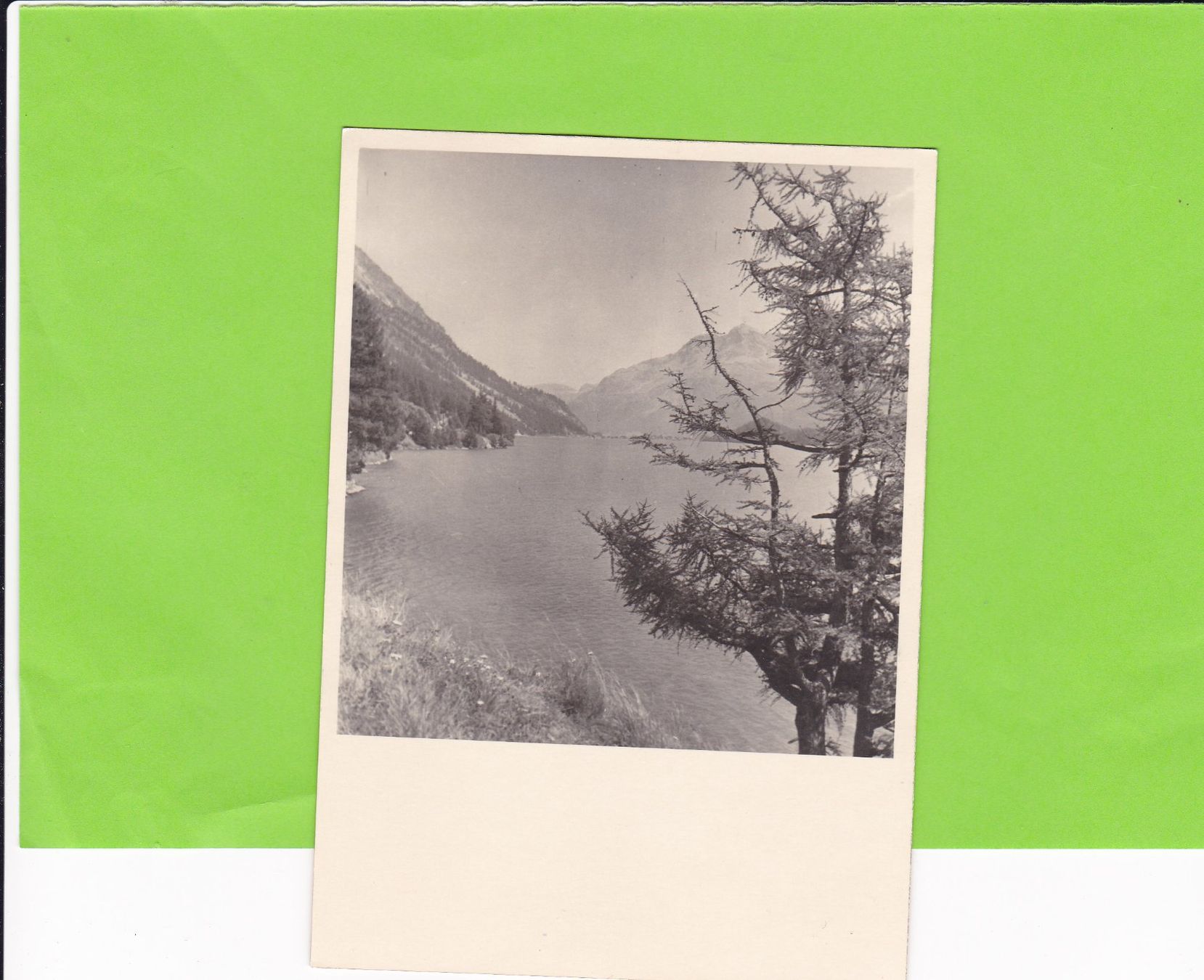 Cartoline postali: Silsersee-Privataufnahme – Usato da St. Peterzell venduto da neckertal