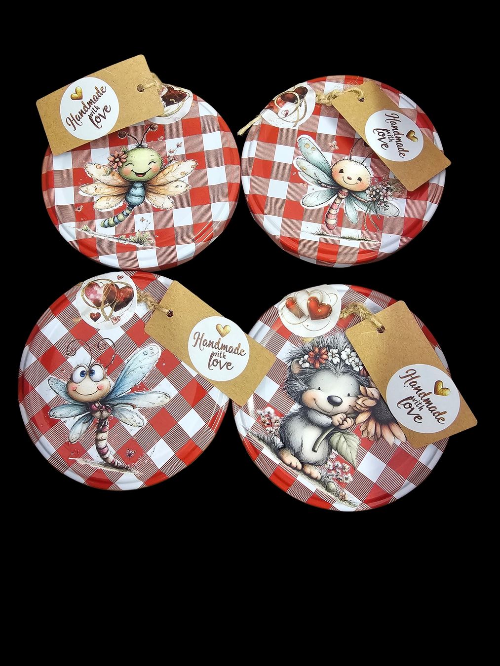Tutte le decorazioni: Süsses Igelbild, Sommer Deko, 8er Set, NEU – Nuovo (secondo la descrizione) da Linthal venduto da KreativAtelie 8