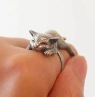 Katzen Ring Verstellbar