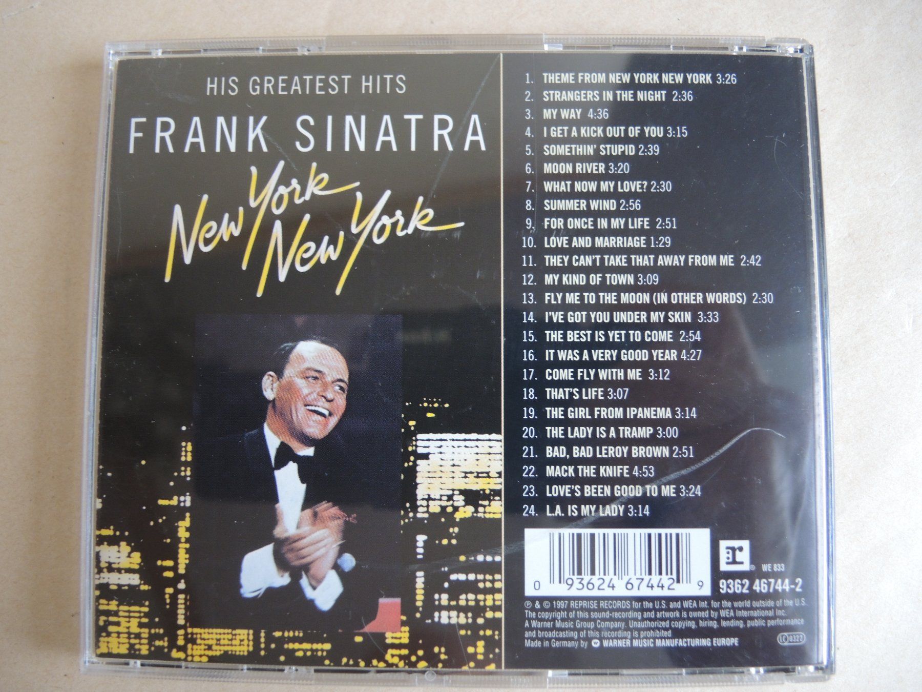 CD: Frank Sinatra - New York New York - CD – Usato da Rorschach venduto da maeck8 2