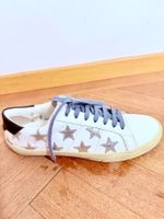 Saint Laurent  bianche con stelle argento, taglia 38