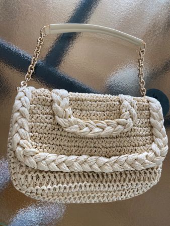 H&M Strohhandtasche