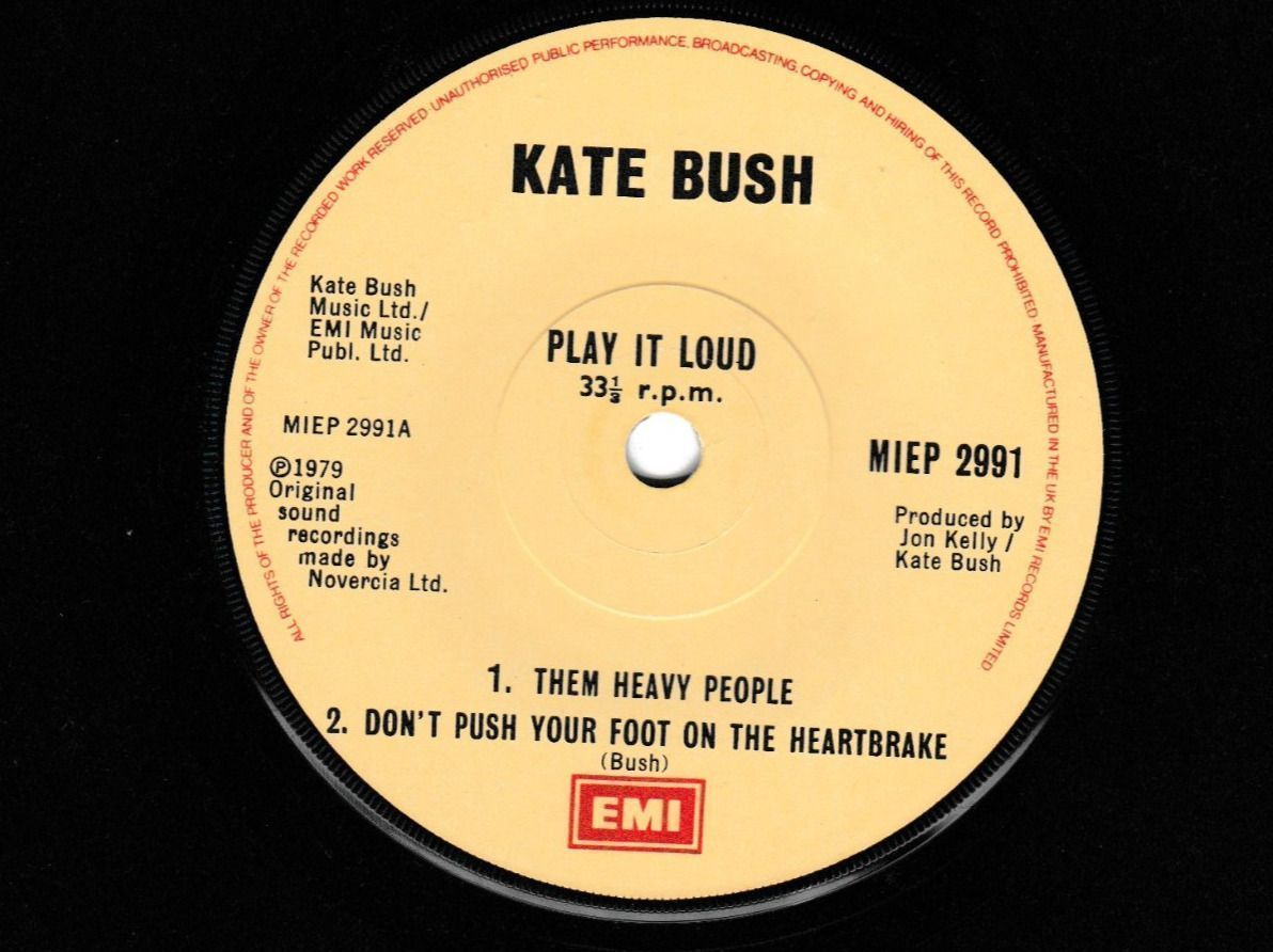 Schallplatten: Kate Bush - On Stage 7" EP Vinyl 1979 – Gebraucht aus Tübach von JamesStone 4
