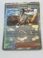 Pokemon Karte - PRE Pokeball Revers - Schwarzgurt-Training