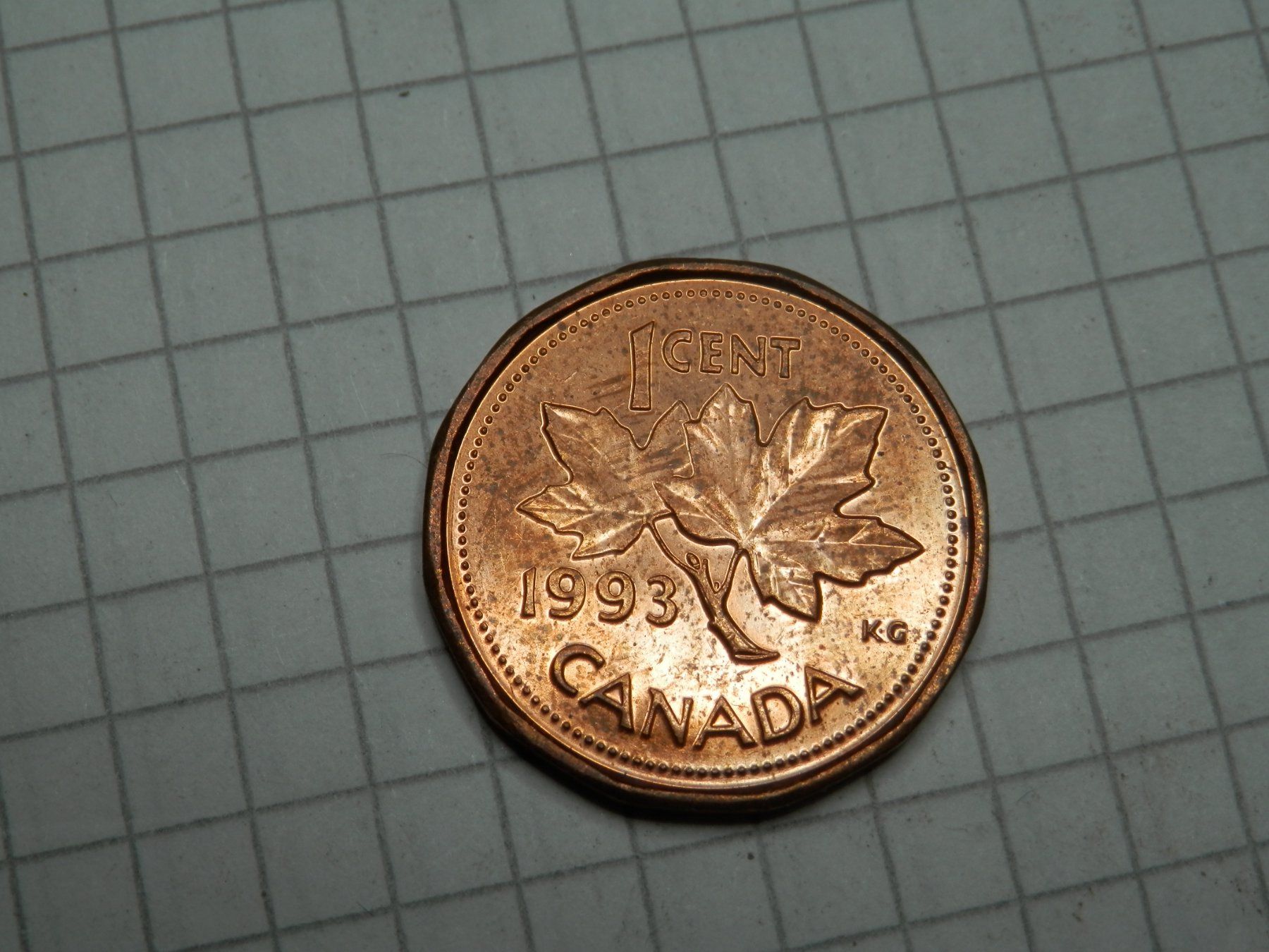 Tutti le monete: Kanada  1 Cent, 1993 – Usato da Weiach venduto da weiach81