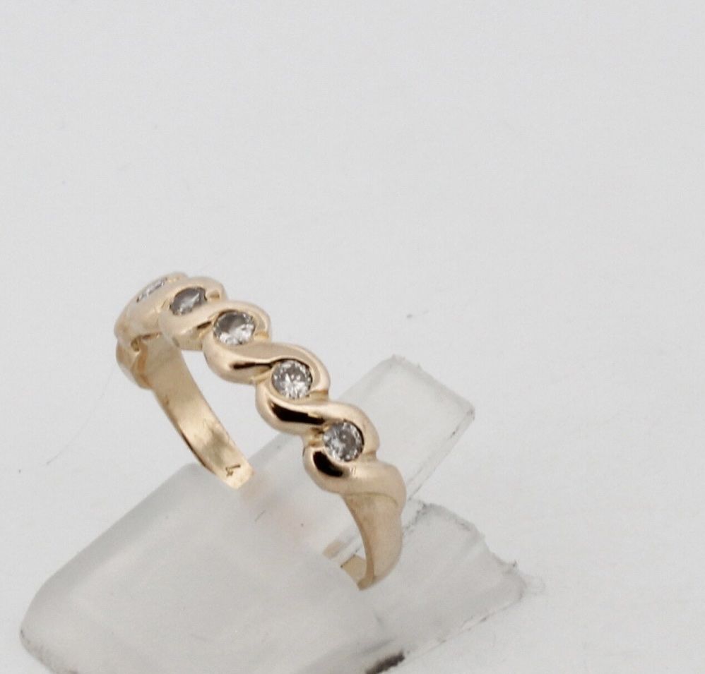 Ringe: Classic 18k Yellow Gold Diamond Ring - size 54 – Gebraucht aus Cham von ppl_8lbl 3