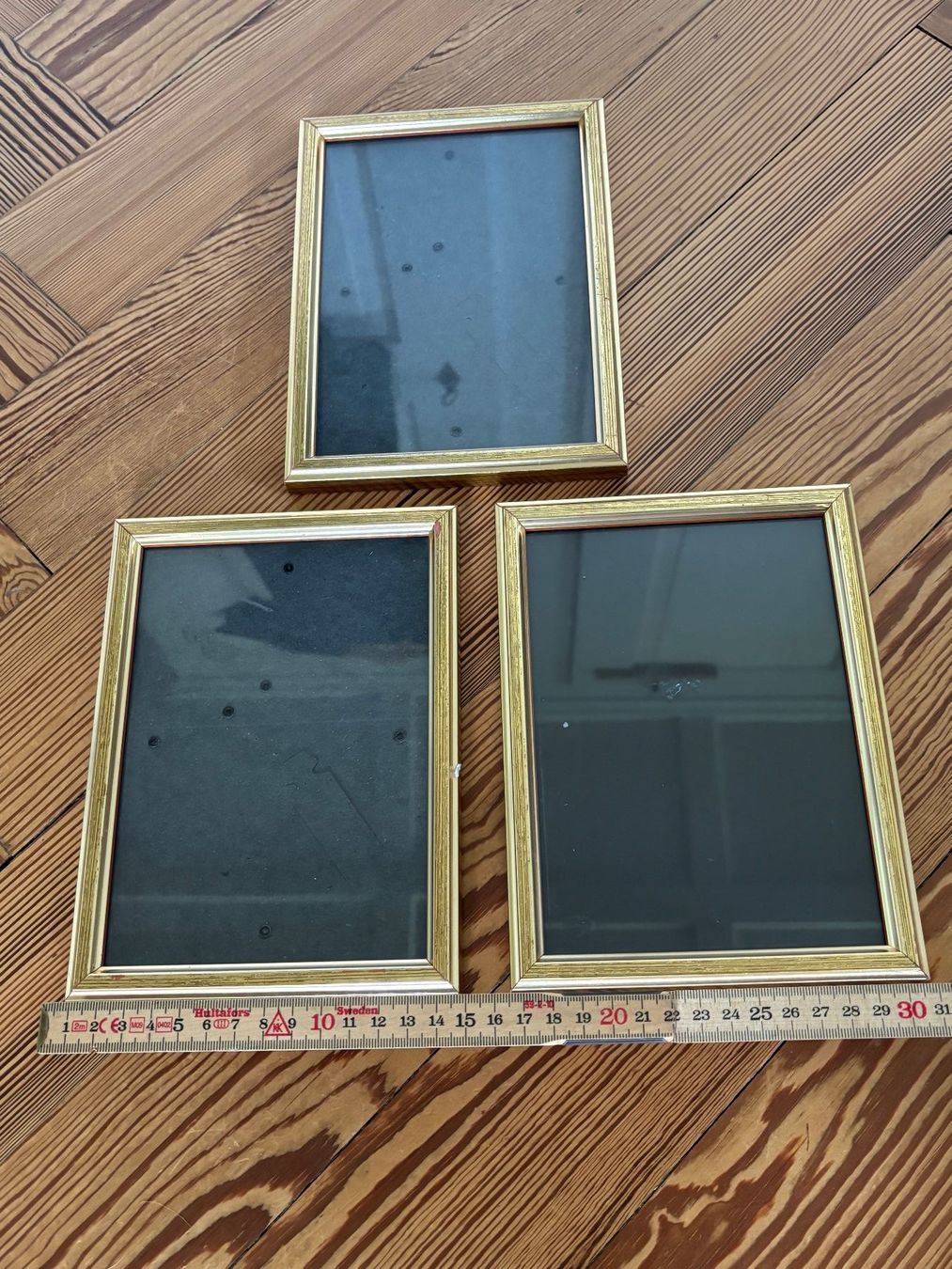 Cornici: 3 Vintage goldene Bilderrahmen – Usato da Horgen venduto da uge_pd5p 4