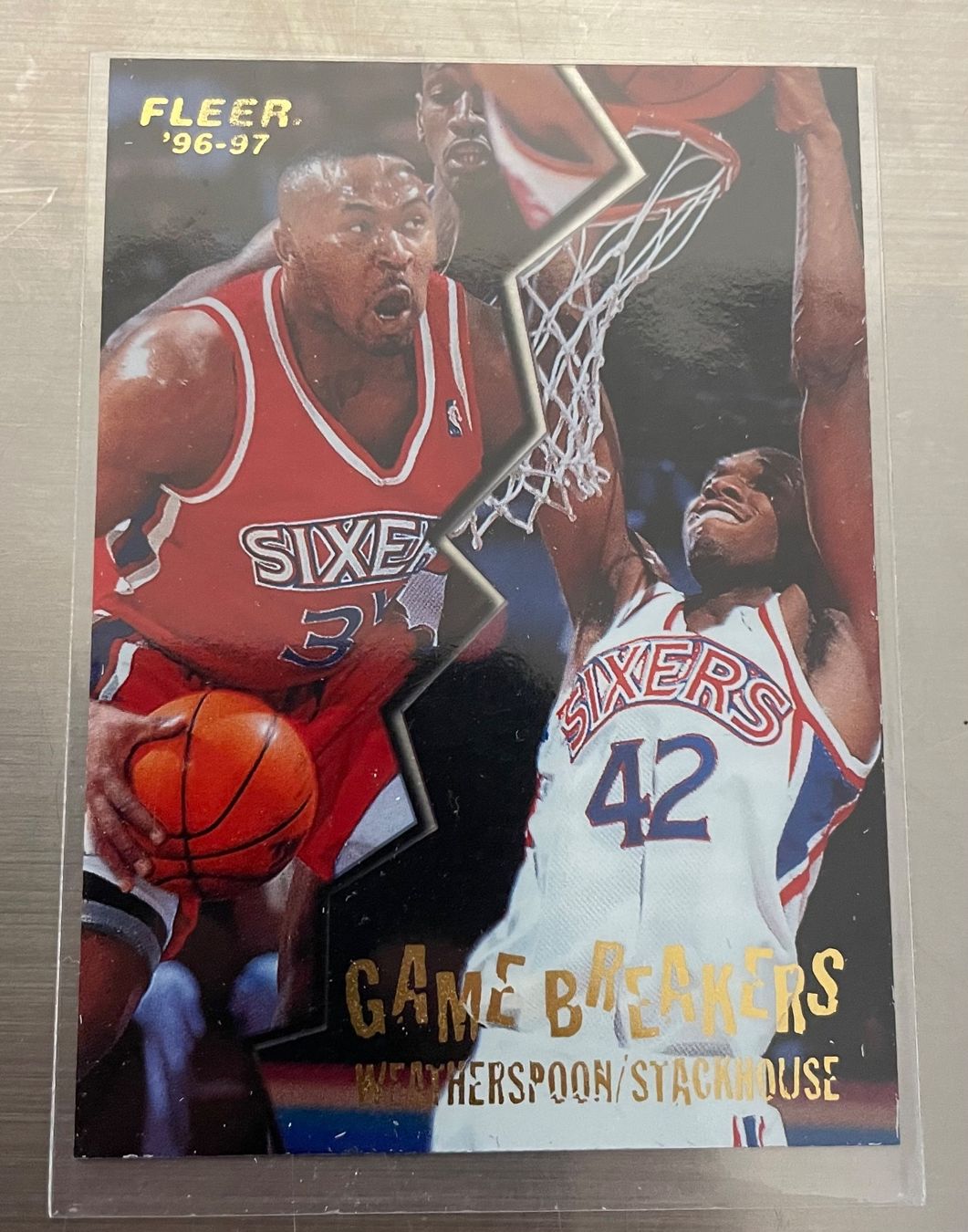 Nba Carte collezionabili: NBA C Weatherspoon& J Stackhouse Game Breakers Card – Nuovo (secondo la descrizione) da Muttenz venduto da joba23