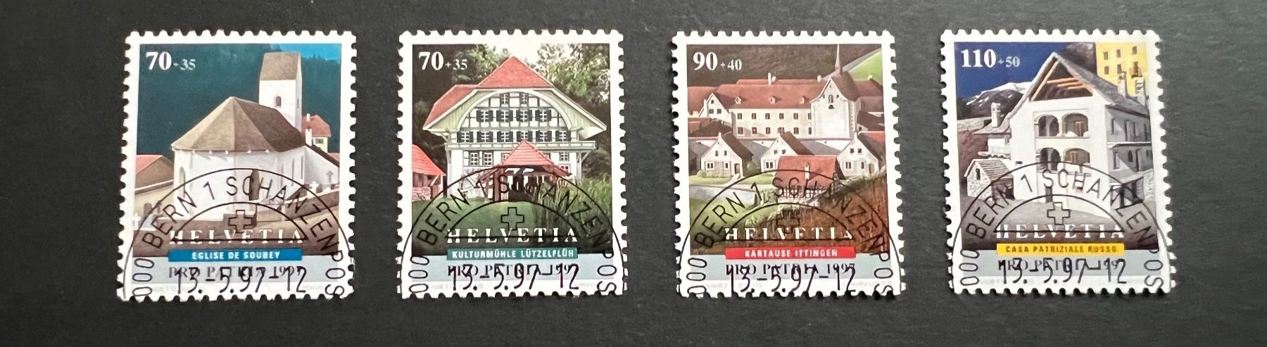 Tutti i francobolli: Pro Patria 1997 Halbmond gestempelt – Nuovo (secondo la descrizione) da Hünenberg See venduto da wer_5286