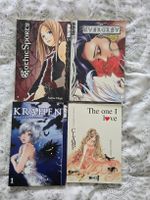 4 verschiedene Mangas
