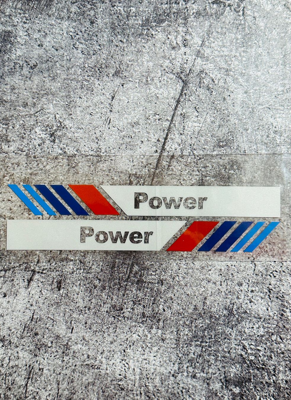 Aufkleber: BMW M Performance Kleber, in grauweiss 2er Set Neu – Neu und originalverpackt aus Balsthal von D.K.Autoteile8 2