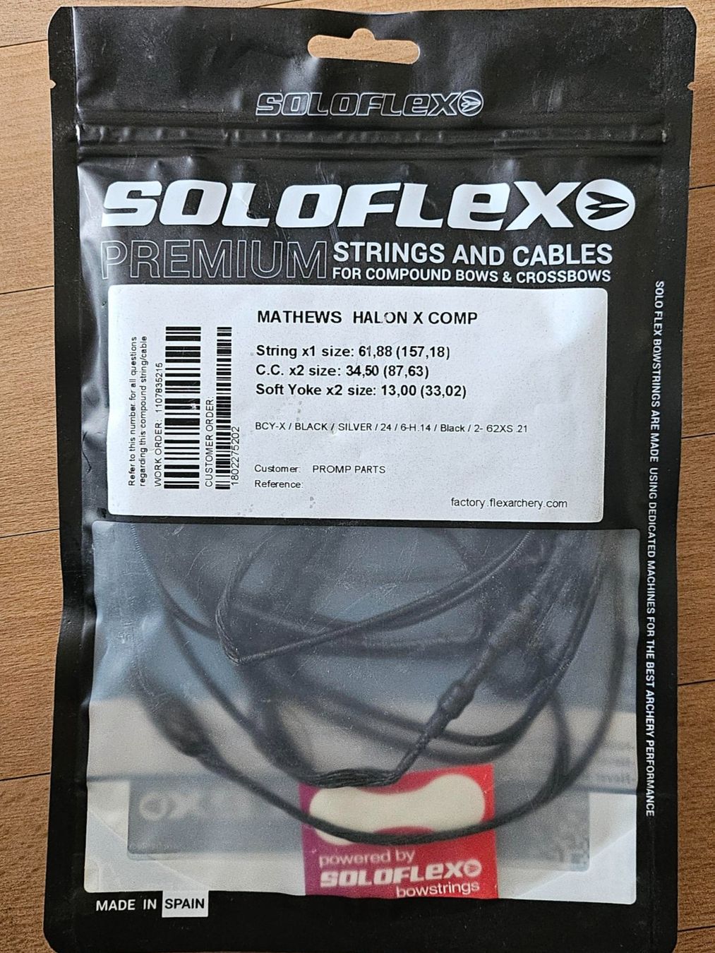 Bogenschiessen: Mathews Halon X-Comp Sehne und Kabel Set – Neu und originalverpackt aus Weisslingen von PfeilBogenMesser 1