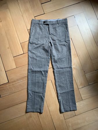 MANGO - Hose grau meliert 34
