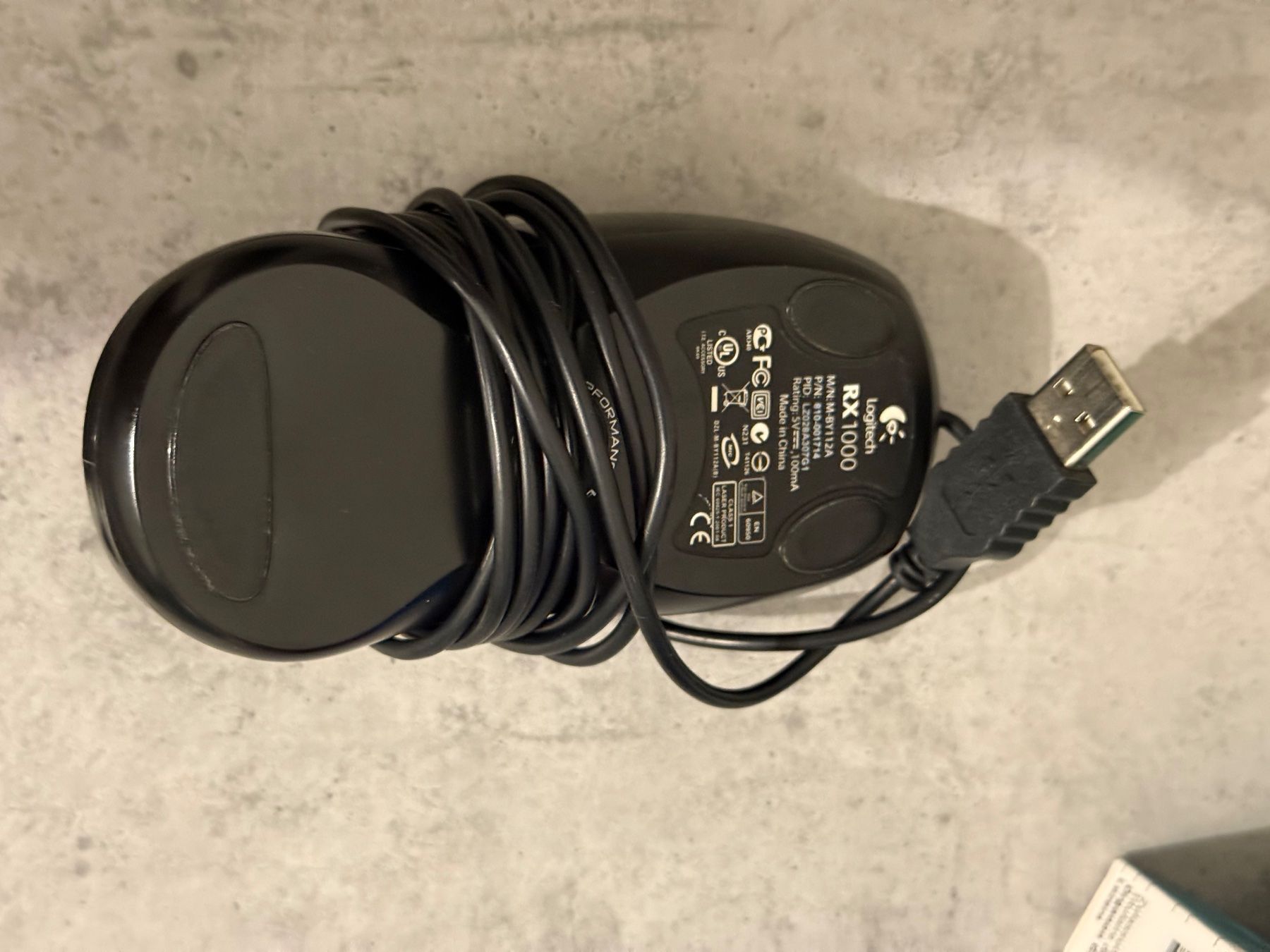 Logitech RX1000 Laser Maus - Top Zustand für Büroarbeit! (Gebraucht) in ...