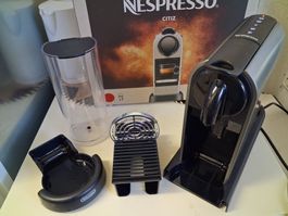 Nespresso De'Longhi CitiZ Platinum EN 220.T Silber Black OVP