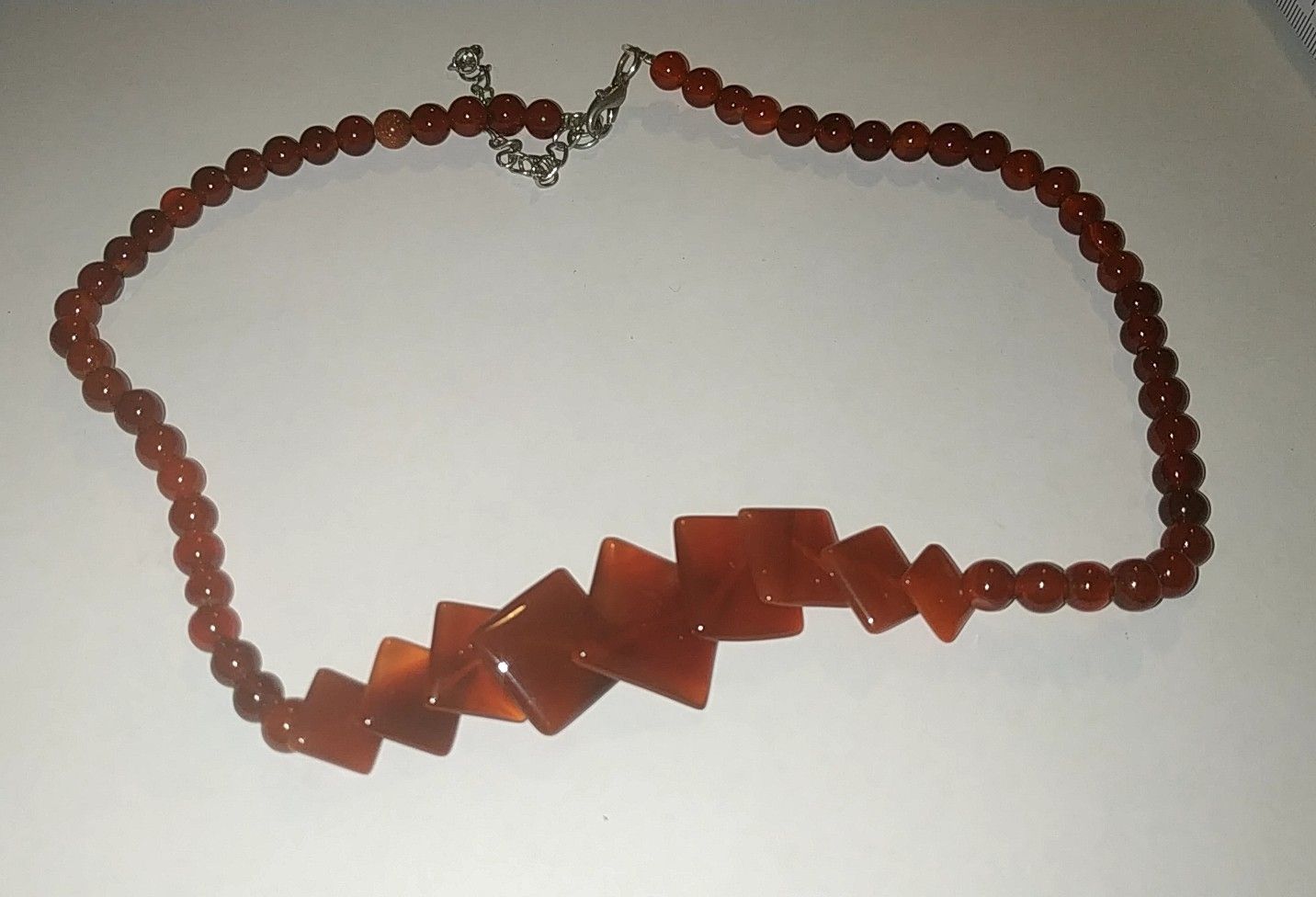 Catenine: Karneol Kette 46cm – Nuovo e nell'imballaggio originale da Münchenbuchsee venduto da Daniel0133