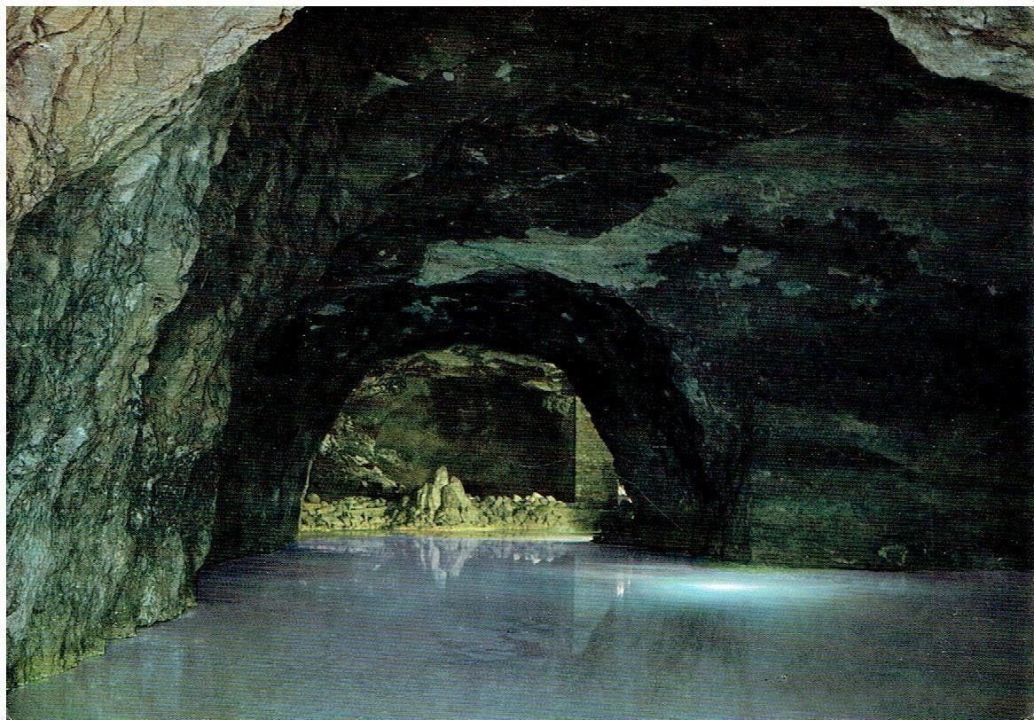 Cartoline postali: Seegrotte, Hinterbühl NÖ – Usato da Flims - Dorf venduto da Stagediver