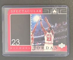 NBA Michael Jordan 1998 Upper Deck Retro MJ #22 Die-Cut Card