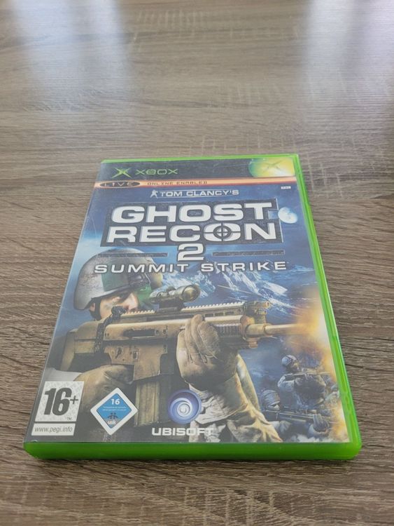 Jeu Xbox Tom Clancy's Ghost Recon 2: Summit Strike - Complet, Boîtier Neuf, CD Rayé Mais Fonctionnel
