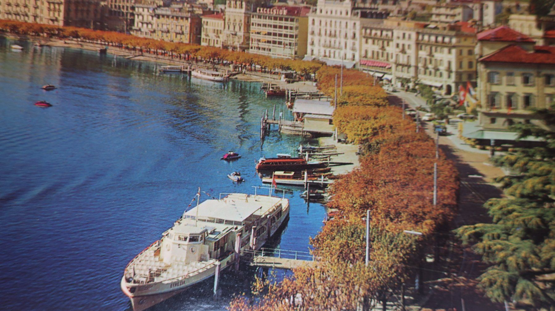 Cartes postales: Lugano Il Lungolago – D'occasion à Cormoret par Pascalll2001 2