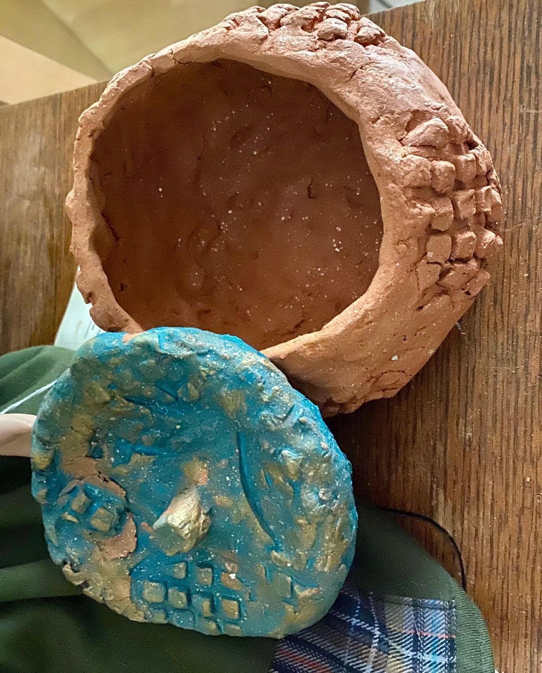 Schmuckkästen: Bonbonnière en terre cuite – Neu und originalverpackt aus Estavayer Le Lac von sico1260 1