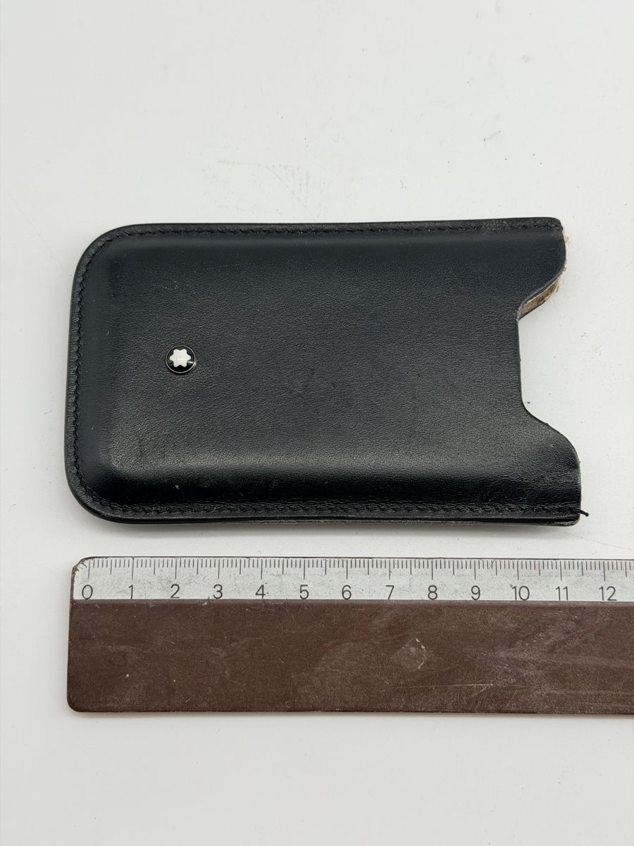 Cover & Protezioni schermo: Étui Montblanc en Cuir Noir - Élégant! – Usato da Vessy venduto da _Callidus_ 4