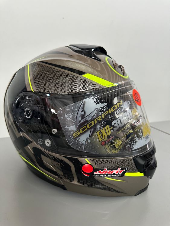 Casques & visières: Scorpion Exo-3000 Air Creed XS (54-55cm) – Neuf avec emballage d'origine à Schänis par alegra8853