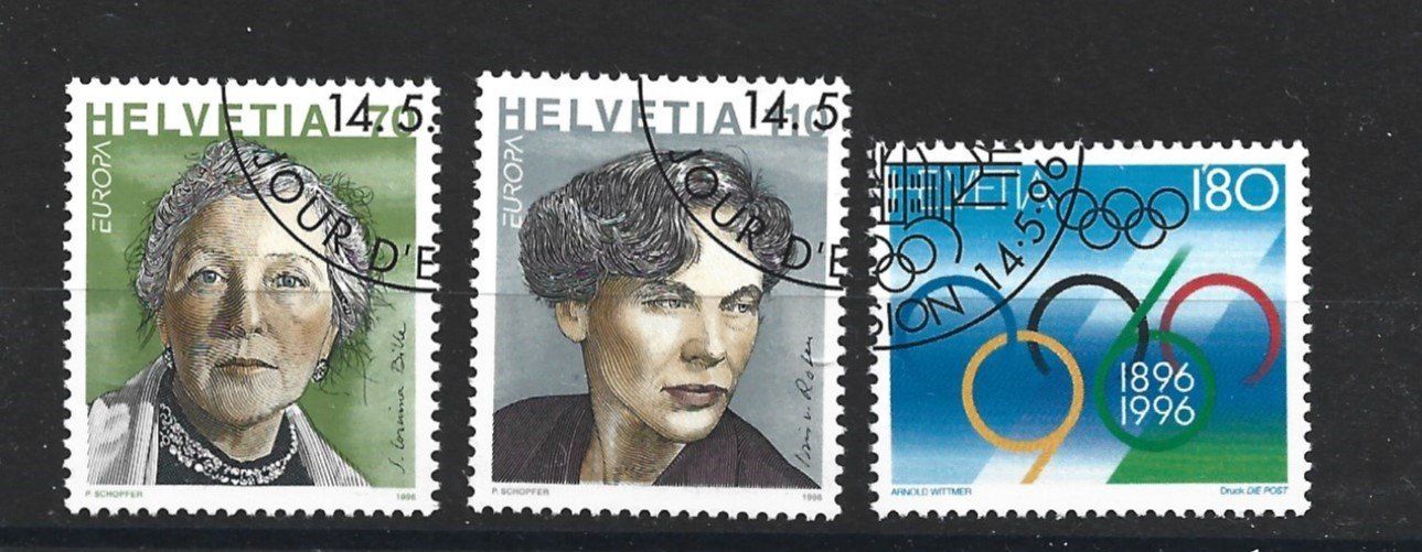 Tutti i francobolli: 1996 Schweiz – Usato da Trübbach venduto da Sammer51