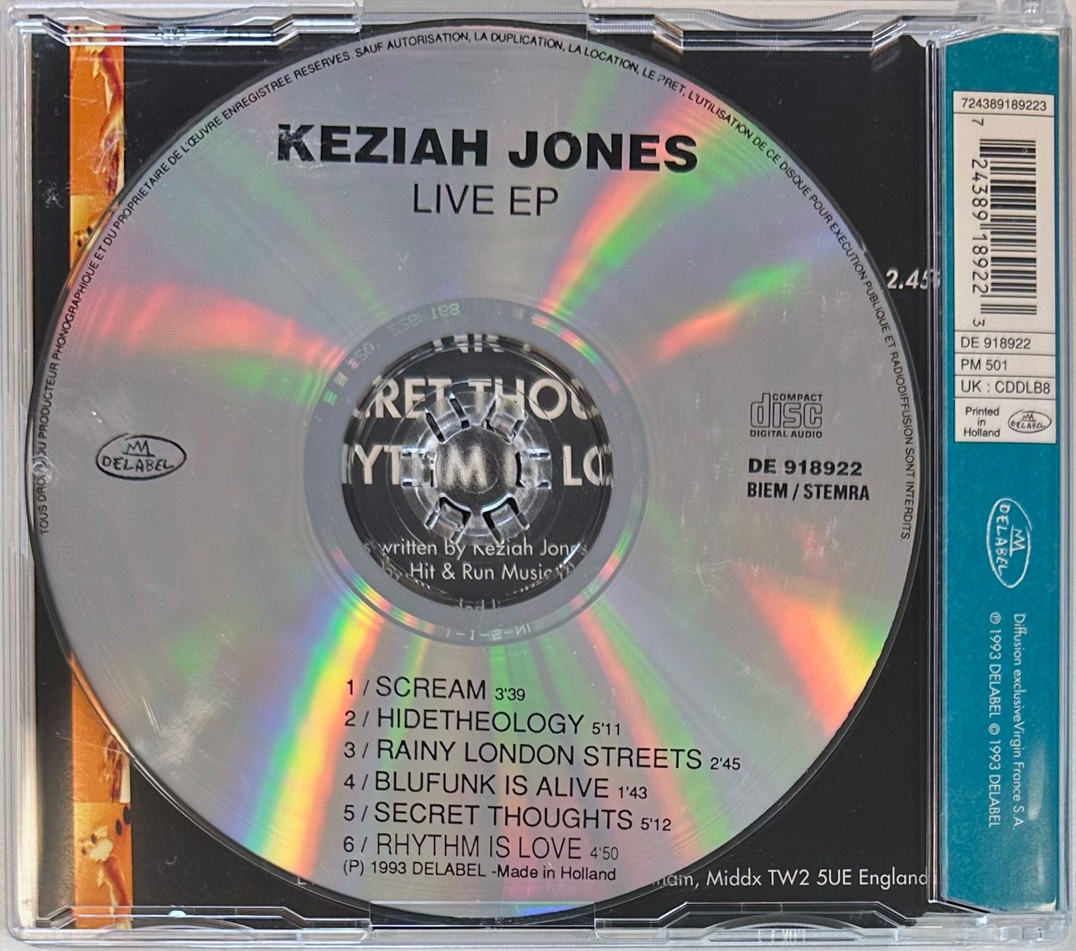 CDs: Keziah Jones – Live E.P – Gebraucht aus Martigny von jereq 1